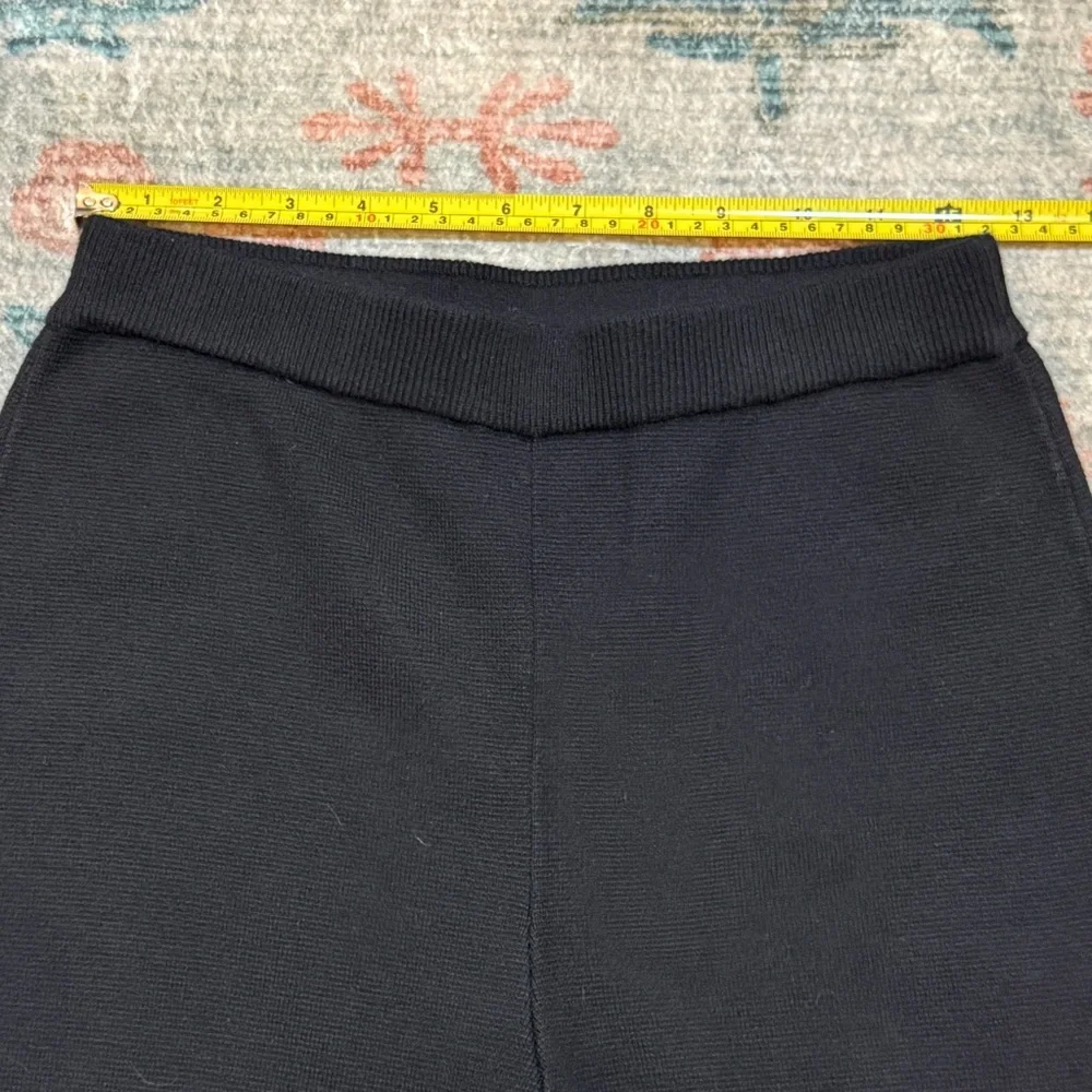 J Crew Black Knit Sweater Pant